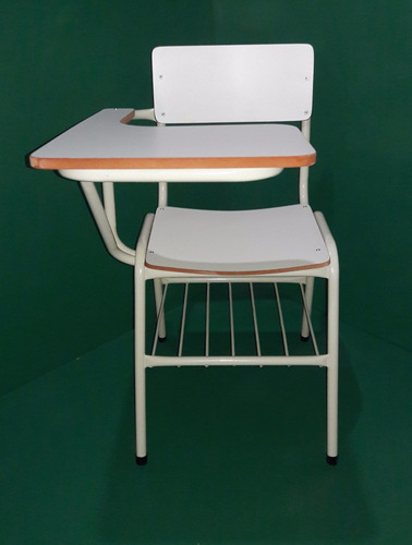 Imagen 4 de 5 de Silla Formica Universitaria Pupitre Fijo - Zona Norte
