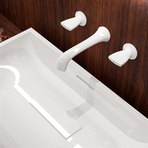 Grifo Omoons Mezclador Para Lavabo Laton Montado Pared 3 8 