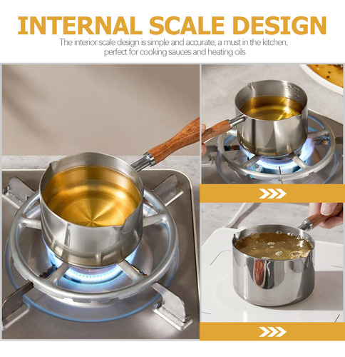 Olla Para Hervir Aceite, Sartén Con Aceite Caliente, Olla Pa
