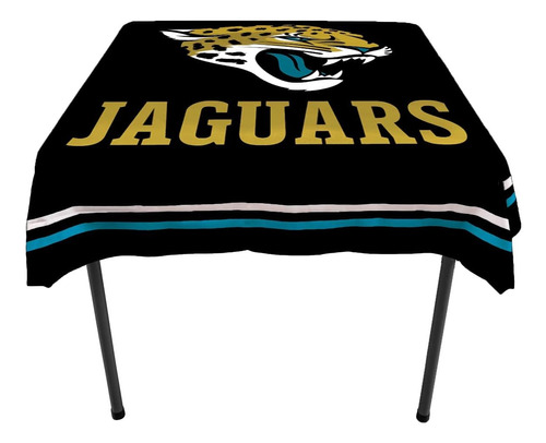 Mantel Y Cubre Mesa Cuadrado Logo Jacksonville Jaguars