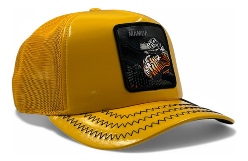 Gorra Goorin Bros Mamba Mentality Yellow, Original, Charol Amarillo Unitalla