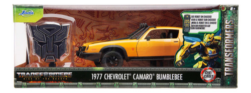 Bumblebee Transformers Chevrolet Camaro 1977 Escala 1:24