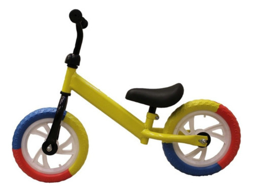 Bicicleta Equilibrio Sin Pedales Amarillos Niños