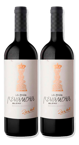 Vino Mendel Gran Revancha Rey Blend Pack X2 Unidades