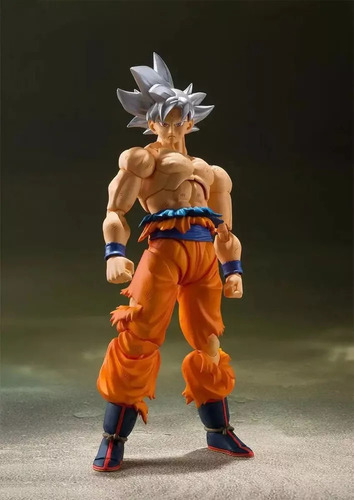 - Juguetes New Figuras Shf Dragon Ball Goku Silver Hair