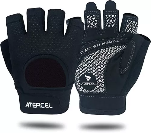 Atercel - Guantes de entrenamiento para hombres y mujeres, guantes de  ejercicio para levantamiento de pesas, ciclismo, gimnasio, entrenamiento