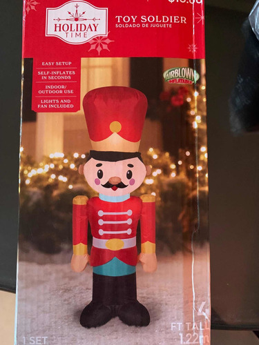 Imagen 3 de 3 de Inflable Navidad Cascanueces