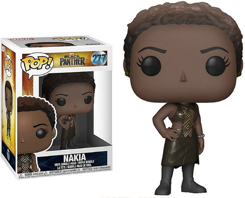 Funko Pop 277 Nakia Black Panther - Original - Woopy