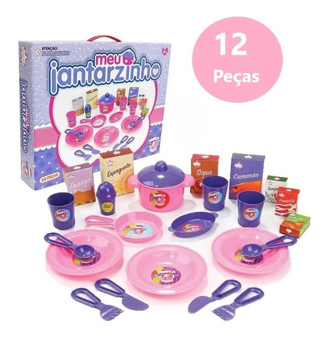 Brincadeira De Imaginação Crianças Meu Chá Com Jantarzinho