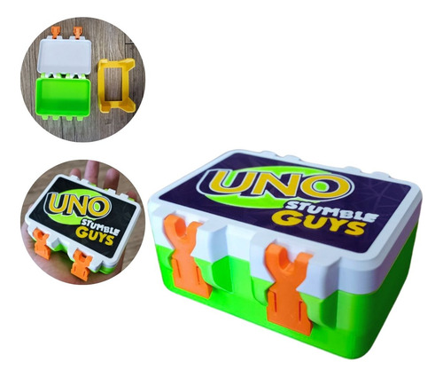 Caixa Para O Jogo De Cartas Baralho Uno Stumble Guys