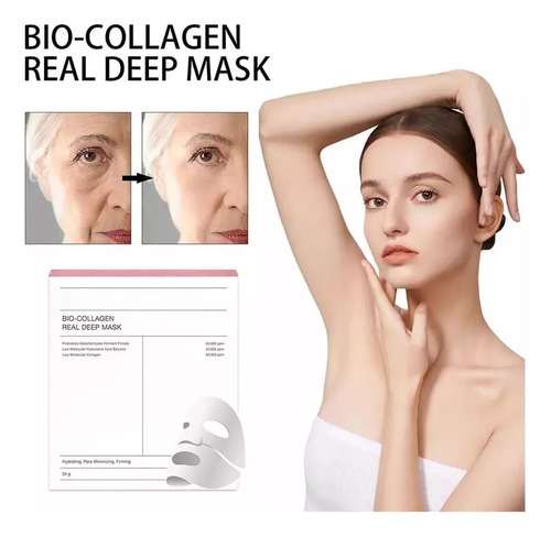 Máscara De Colágeno Profundo Biodance, 12 Unidades, Hydra