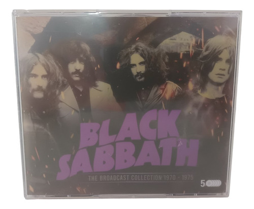 Box Black Sabbath - Broadcast Collection (1970-1975) - Edición de lujo en 5 CD, versión álbum