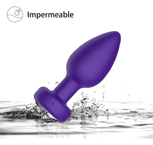 Plug Anal Silicona Vibrador Con Cmodo Y 100% Discreto. | Cuotas sin inters Plug Anal Silicona Vibrador Con Cmodo Y 100% Discreto. | Cuotas sin inters