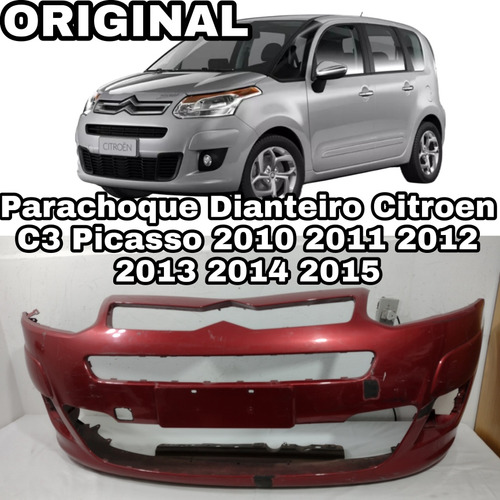 Parachoque Dianteiro Citroen C3 Picasso 2010 2011 2012 2013 