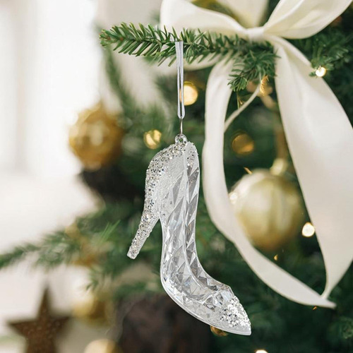 Decoração De Natal Pendurado Pingente Ornamento Salto Alto