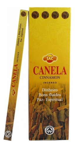 Incenso Indiano Sac Canela Cx.6un.8v