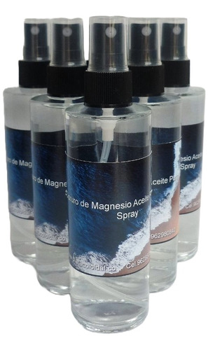 Aceite De Magnesio + Msm 110ml Spray (paquete De 6)