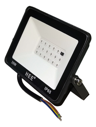 Lampara Reflector Led Rgb Multicolor 20w 16 Colores Hee