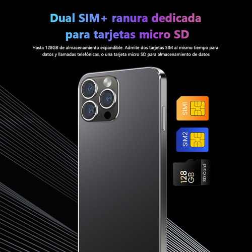 Celular Android I14 Pro Max De 6.3 Pulgadas Blanco