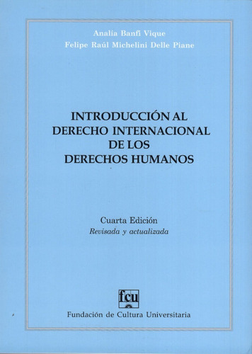 Libro: Introducción Al Derecho Internacional De Los Dd.hh