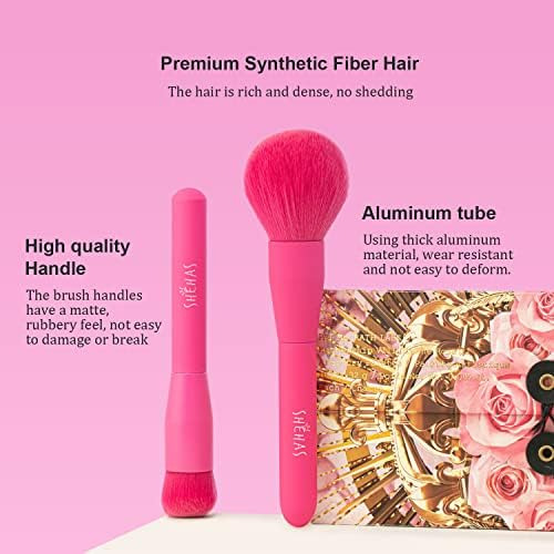 Juego De Brochas De Maquillaje, 15 Piezas De Brochas De Maqu