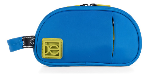 Neceser De Viaje Cloe Unisex Chico Textil Con Maneral Color Azul