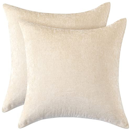 Fundas De Almohada Beige Sofá, Fundas De Almohada De C...