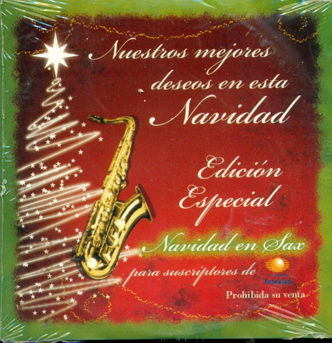 Cd. Navidad En Sax / Edición Especial 