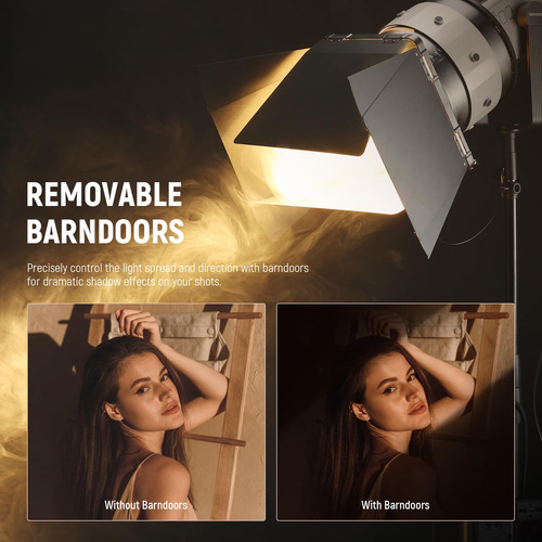 Lente Fresnel Neewer Csf10 10 Con Ángulo De Haz De 10-35° Pa
