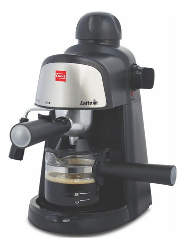Imagen 1 de 1 de Cafetera Cuori Latte CUO4085 automática negra y plata expreso 220V