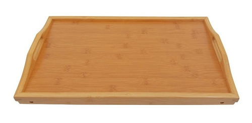 Imagen 3 de 9 de Bandeja Desayuno Madera Bamboo Con Patas Plegables