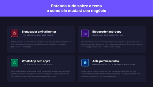 Tema Dropmeta Versão 4.6 + 30 Produtos Validados