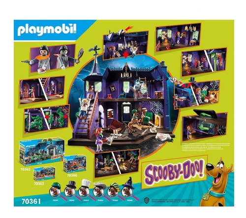 Playmobil Scooby Doo: Aventura En La Mansion Misteriosa 7036