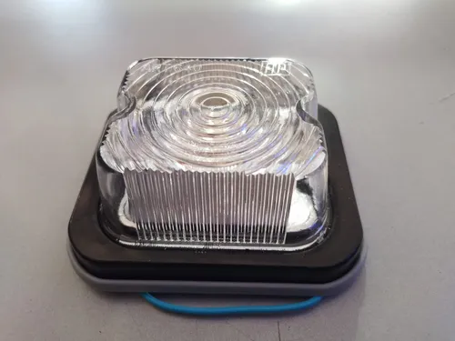 Faros Delimitador Cuadrado 5/15 W Cristal Ap-640