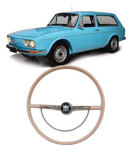 Volante Esportivo Modelo Original Vw Variant 1968 A 1975