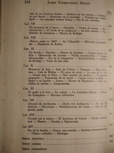 Imagen 5 de 5 de Miguel De Cervantes Saavedra Fitzmaurice Kelly Tapa Dura