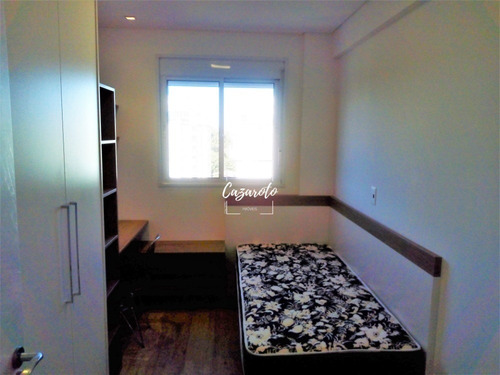 Imagem 8 de 30 de Apartamento A Venda Novo Semi Mobiliado Ao Lado Do Parque Bacacheri Com 03 Domrs/1 Suite, 2 Vagas - Pr - Ap0036_caza