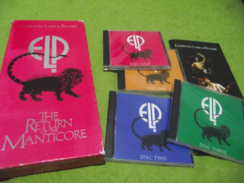 Elp Box Set The Return Of The Manticore 4 Cd