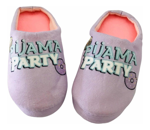 Pantufla Diseño Pijama Party Mujer