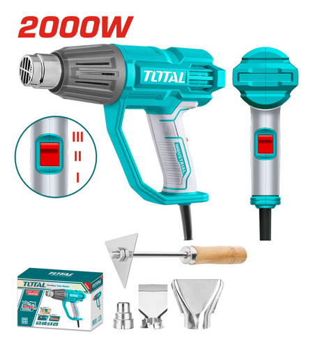 Pistola De Calor 2000w Total Tools Tb20078