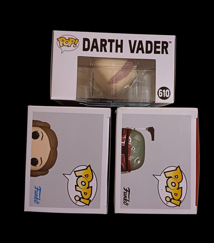 Funko Pop Pkte3 Star Wars 462, 595, 610 (cajas Con Daños)