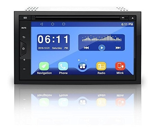 Pyle Car Stereo Receiver System Double Din Android