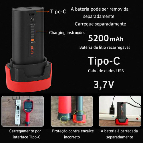 Câmera Infravermelha Térmica Temperatura Uni-t Uti320e