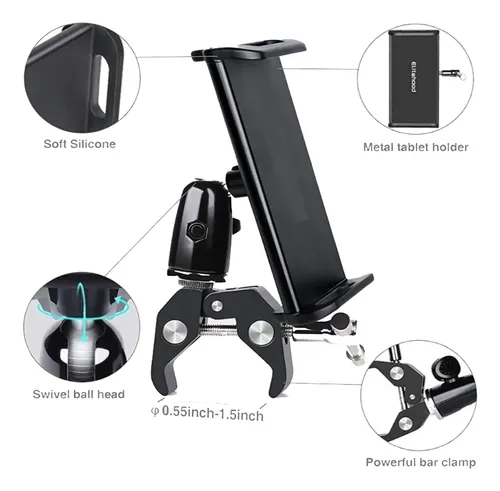 Soporte En Base De Micrófono Para Tablet / iPad / Celular