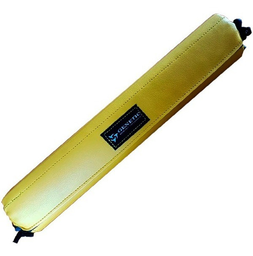 Almohadilla Cervical Soporte Para Barra Sentadillas Genetic Color Amarillo
