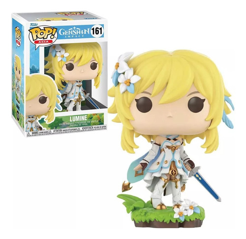 Funko Pop Games Genshin Impact Lumine 161 Viajante Original