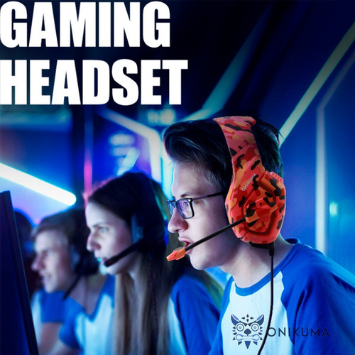 Imagen 5 de 5 de Audifonos Headset Gamer Premium Onikuma K1b Camo Pc/ps4/xbox