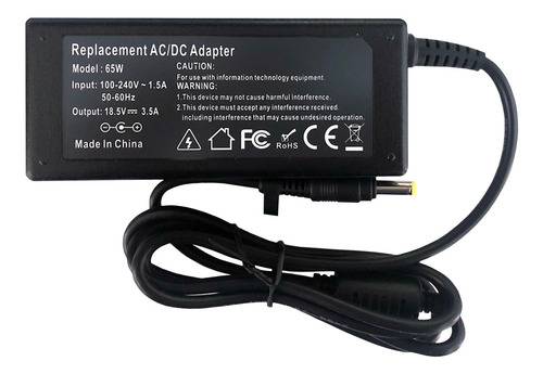 Cargador Para Hp 18.5v 3.5a 4.8x1.7m Pavilion Dv4206tx