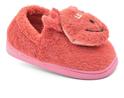 Pantufla Cerrada Niño Niña Osito Peluche Abrigada Importada