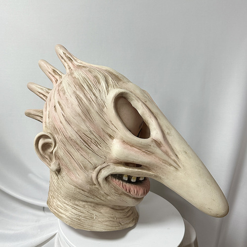Máscara Scary Adam And Barbara De Látex Para Hombre Con Cabe
